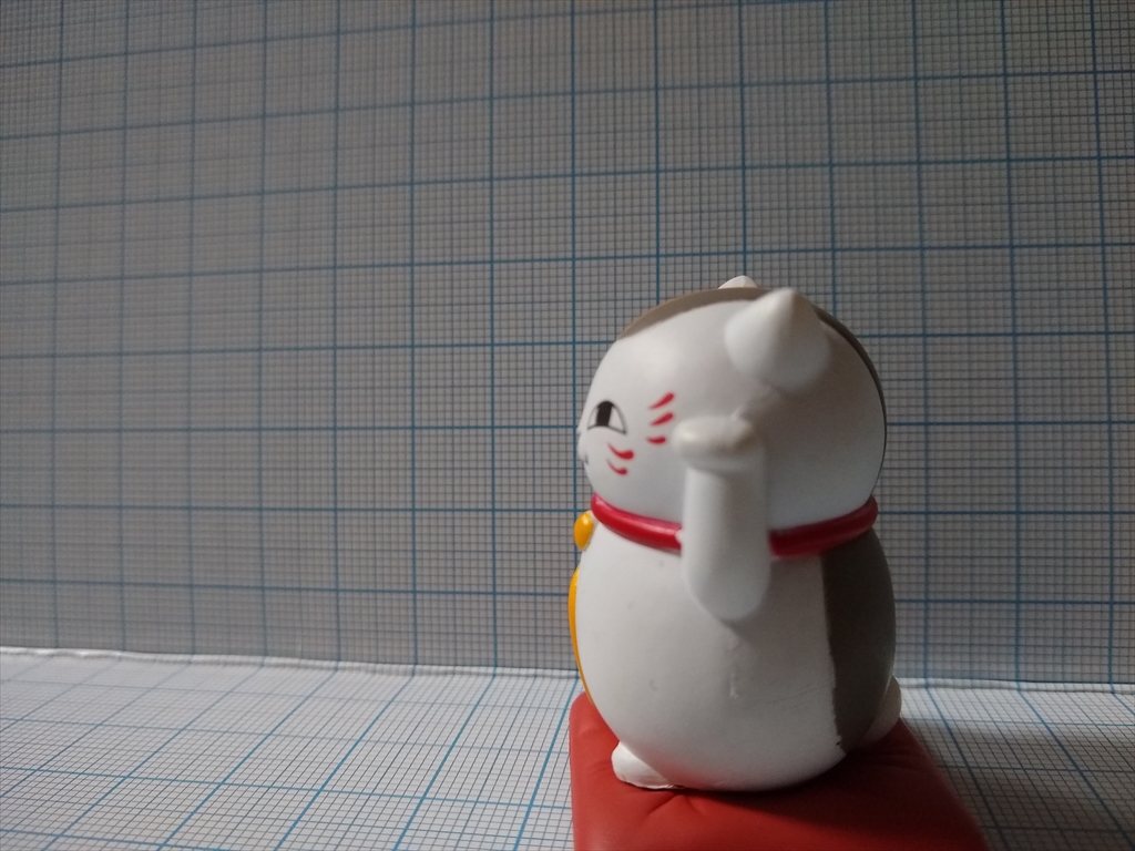 カプセルトイ 夏目友人帳 ニャンコ先生のフィギュアの画像