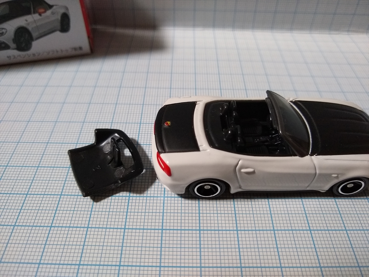 トミカ No.21 アバルト 124 スパイダーの画像１