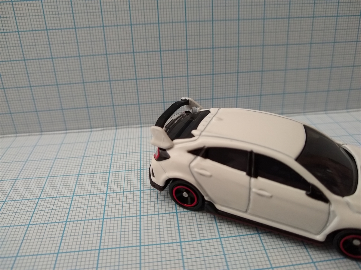 トミカ No.58 ホンダ シビック TYPE Rの画像１