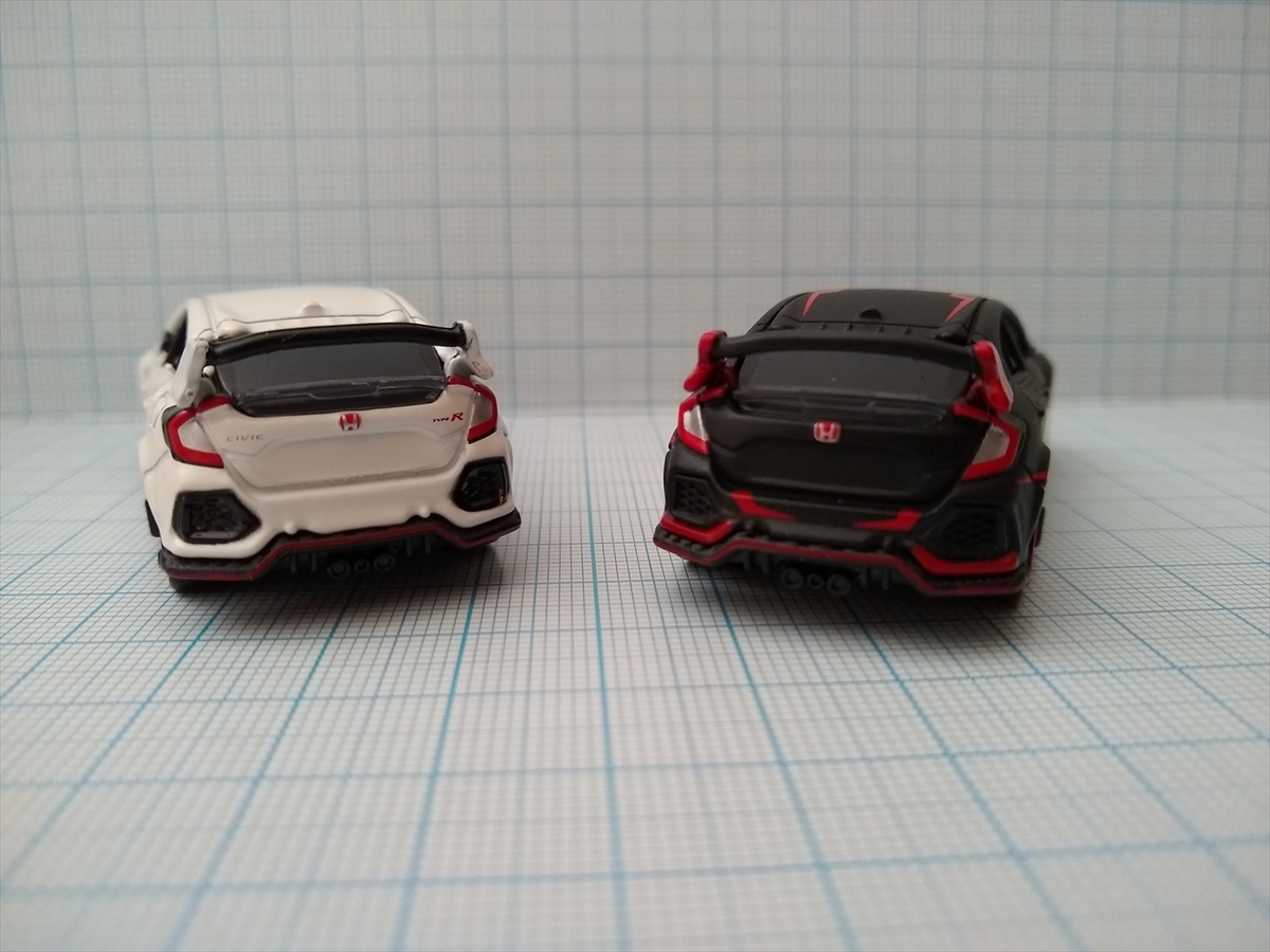 トミカ ホンダ シビック TYPE R 2018年仕様 フランクフルトモーターショー出展車の画像２