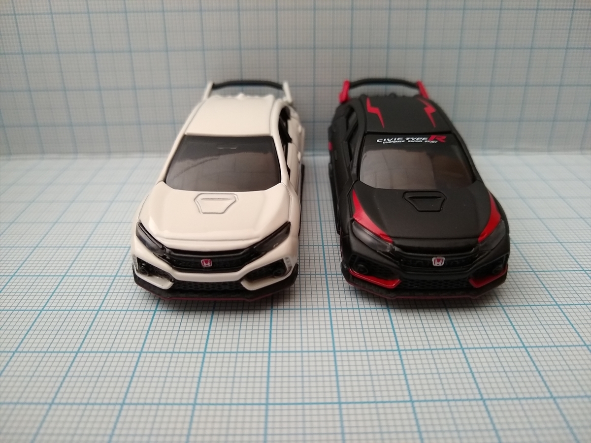 トミカ ホンダ シビック TYPE R 2018年仕様 フランクフルトモーターショー出展車の画像５