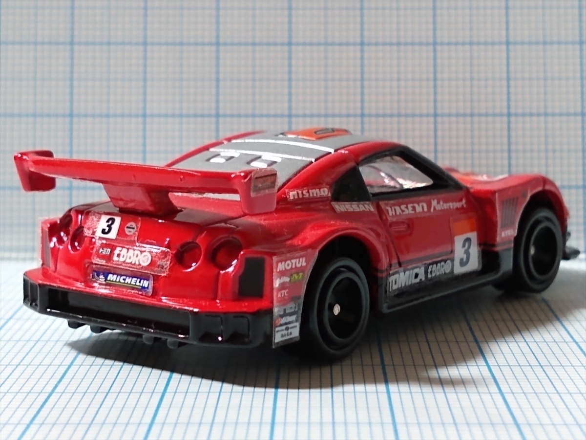 トミカ No.50 ハセミ トミカ エブロ GT-R 2009セパン仕様 の画像４