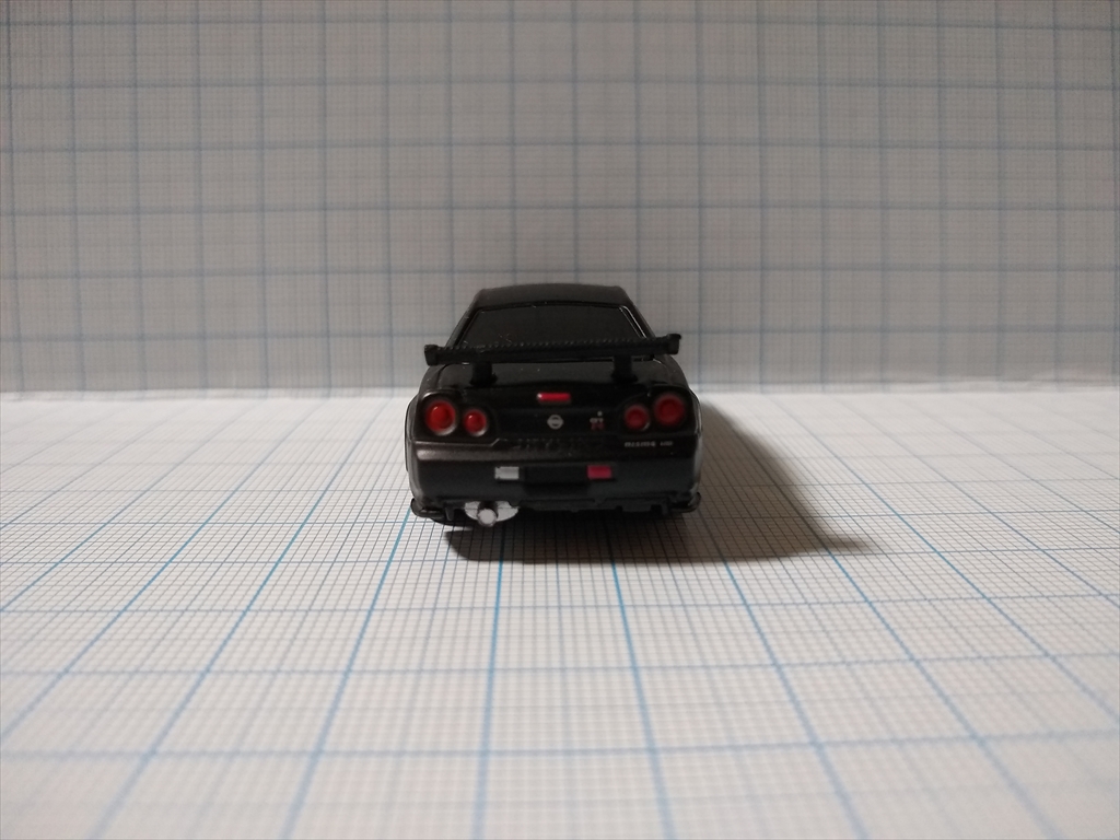 未開封UCCコーヒーNissan GT-R ブラックミニカー 8個コンプリート 未開封UCCコーヒーNissan GT-R ブラックミニカー 8個