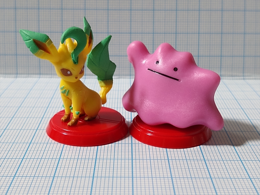 チョコエッグ ポケットモンスター サン＆ムーン 02.リーフィアの画像