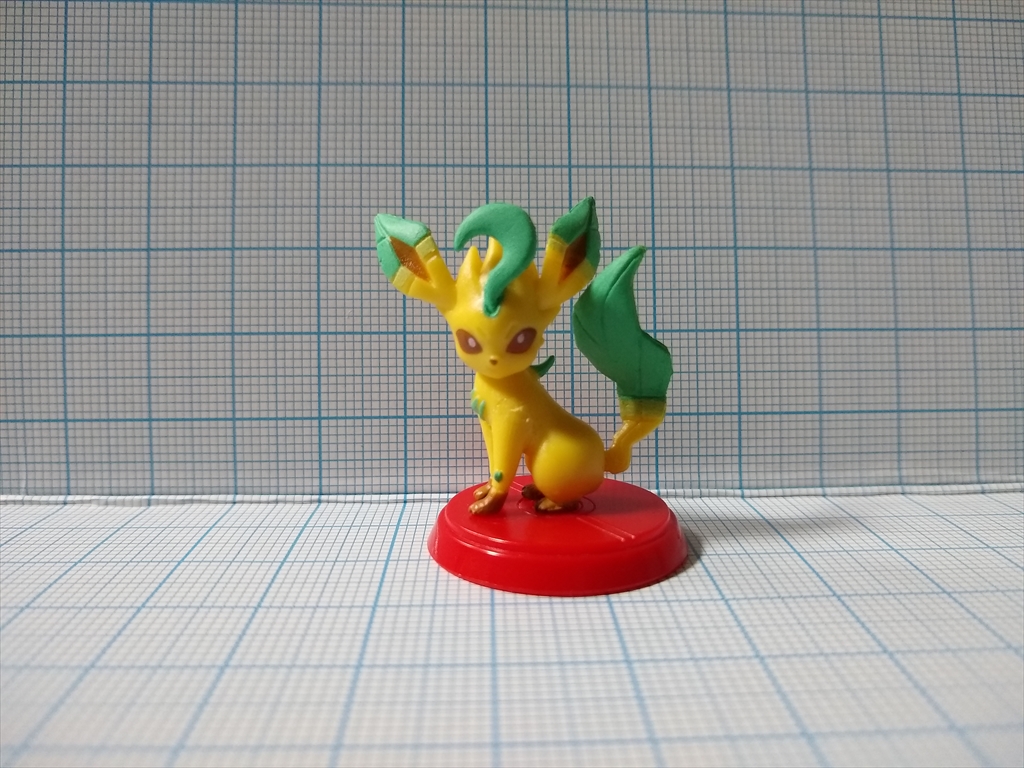 チョコエッグ ポケットモンスター サン＆ムーン 02.リーフィアの画像２