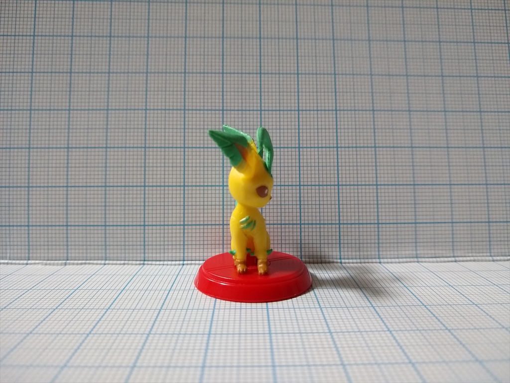 チョコエッグ ポケットモンスター サン＆ムーン 02.リーフィアの画像３