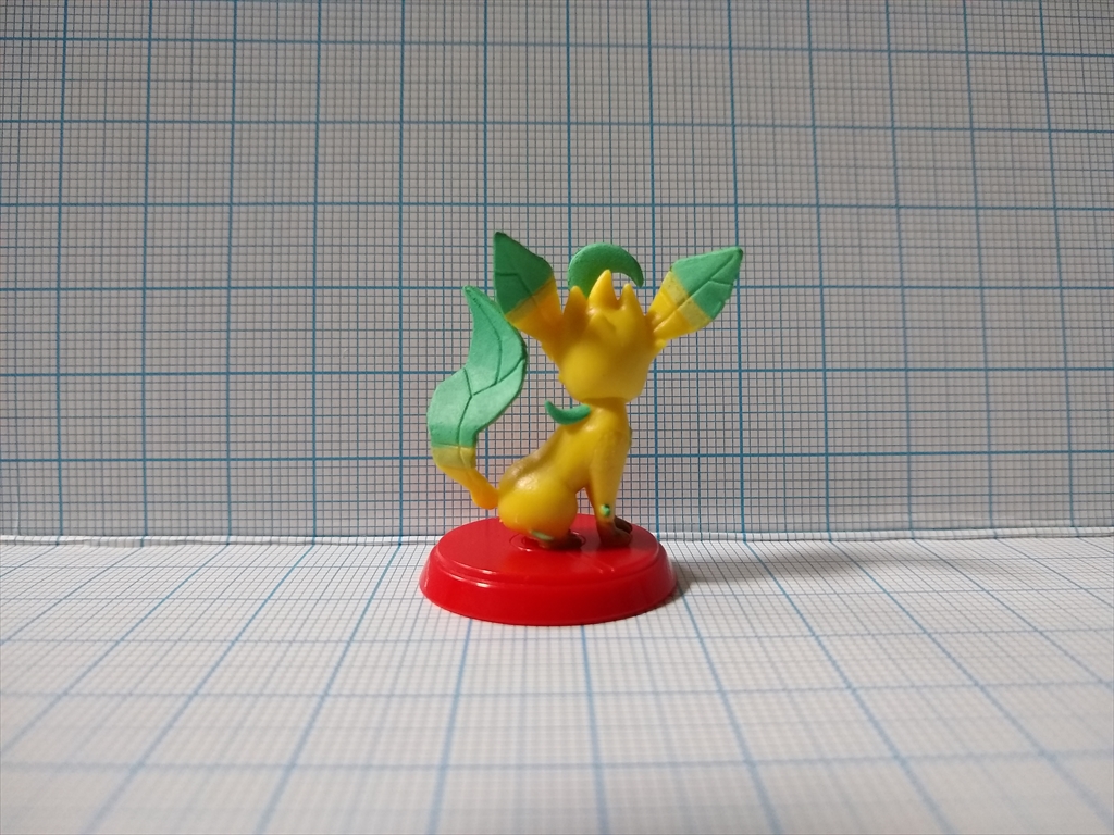チョコエッグ ポケットモンスター サン＆ムーン 02.リーフィアの画像４