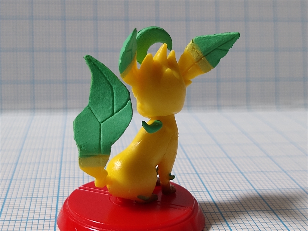 チョコエッグ ポケットモンスター サン＆ムーン 02.リーフィアの画像３