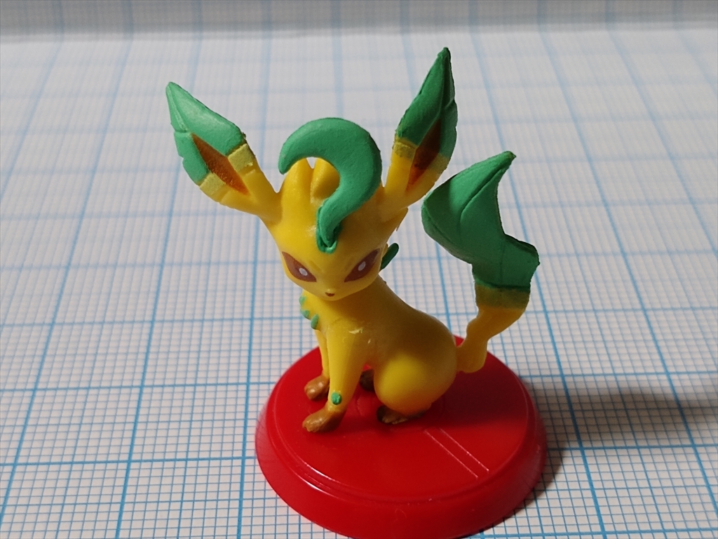 チョコエッグ ポケットモンスター サン＆ムーン 02.リーフィアの画像５