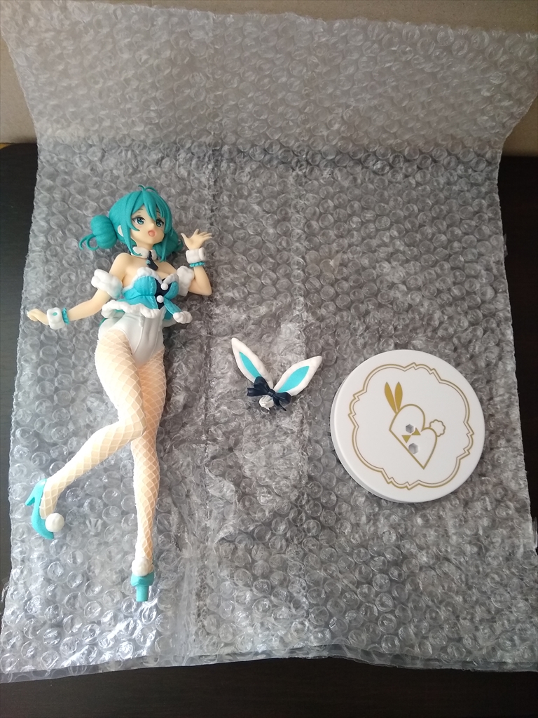 プライズフィギュア BiCute Bunnies Figure 初音ミク 白うさぎ プライズフィギュア BiCute Bunnies Figure 初音ミク 白うさぎ