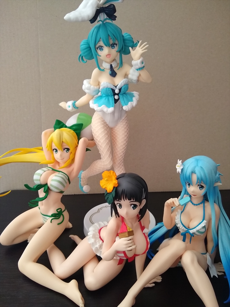 BiCute Bunnies Figure 初音ミク 白うさぎver.の画像