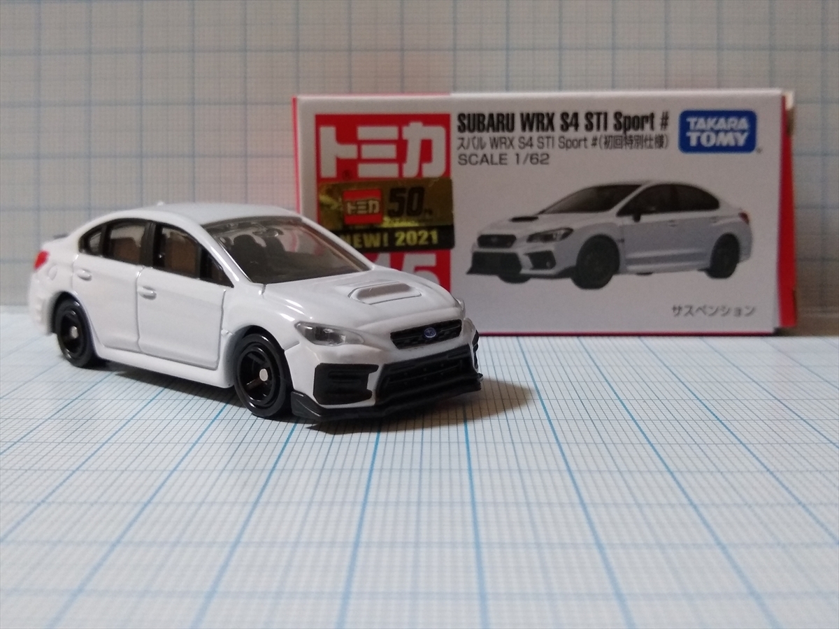 トミカ No.115 スバル WRX S4 STI Sport #（初回特別仕様）の画像