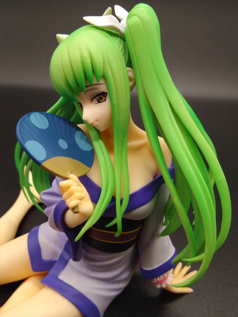 バンプレスト SQフィギュア コードギアス C.C. 浴衣Ver.の画像
