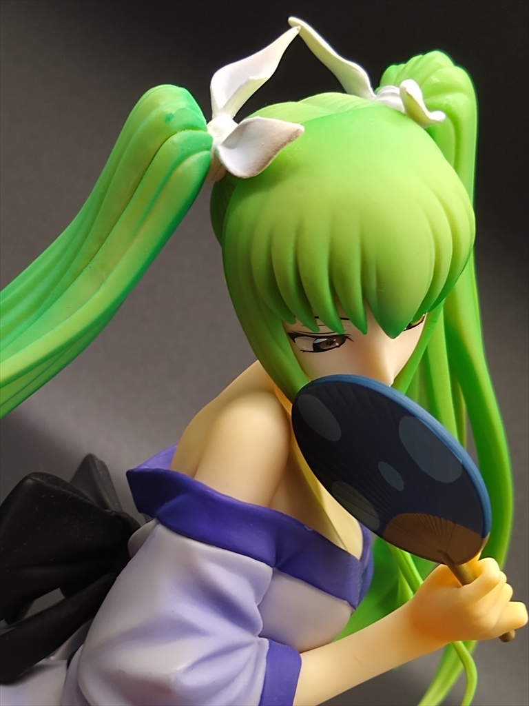 バンプレスト SQフィギュア コードギアス C.C. 浴衣Ver.の画像２