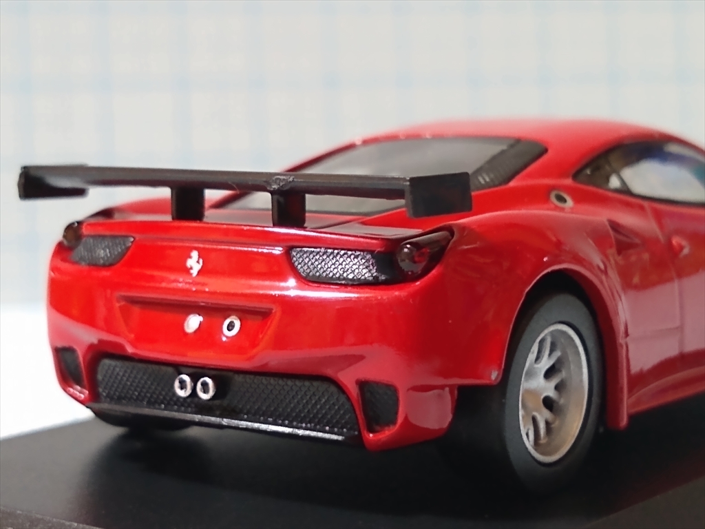 レビュー）京商ミニカー フェラーリミニカーコレクション9 458 Italia