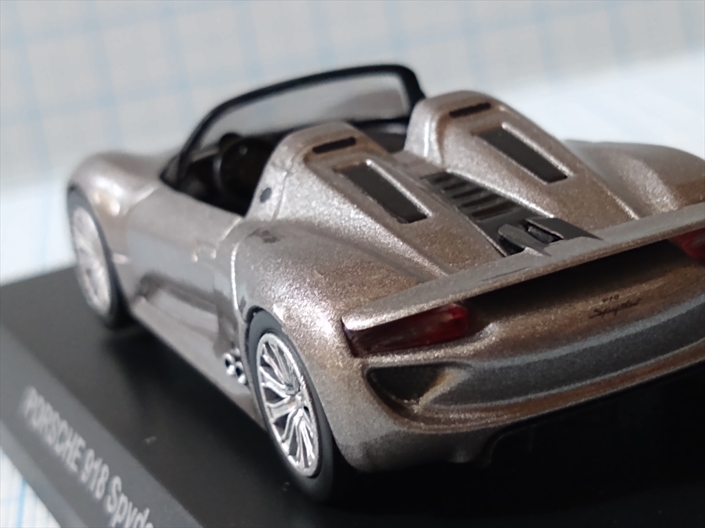 京商ミニカー ポルシェ ミニカーコレクション5  Porsche 918 Spyderの画像