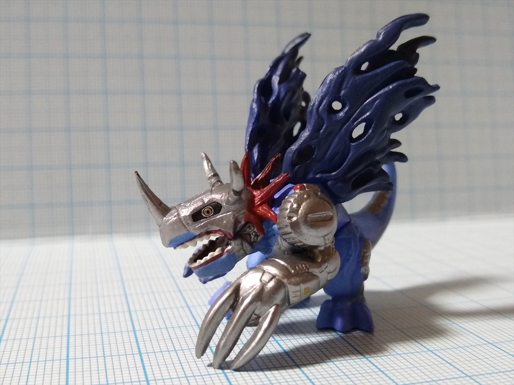 デジタルモンスター カプセルマスコットコレクション ver.2.0 メタルグレイモンの画像