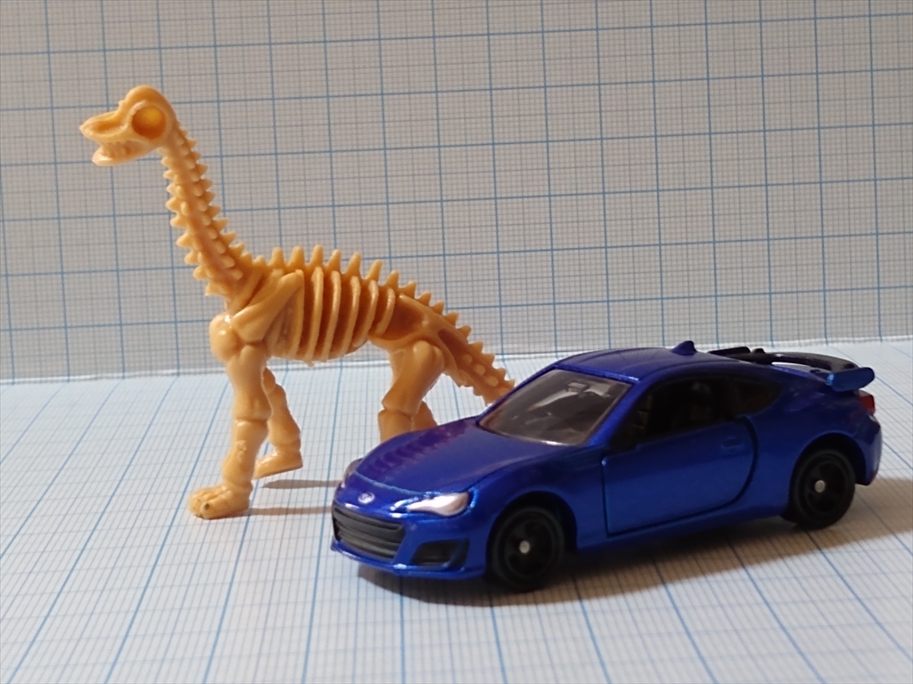 カプセルトイ 恐竜の化石ミュージアム ブラキオサウルス（レビュー）の画像