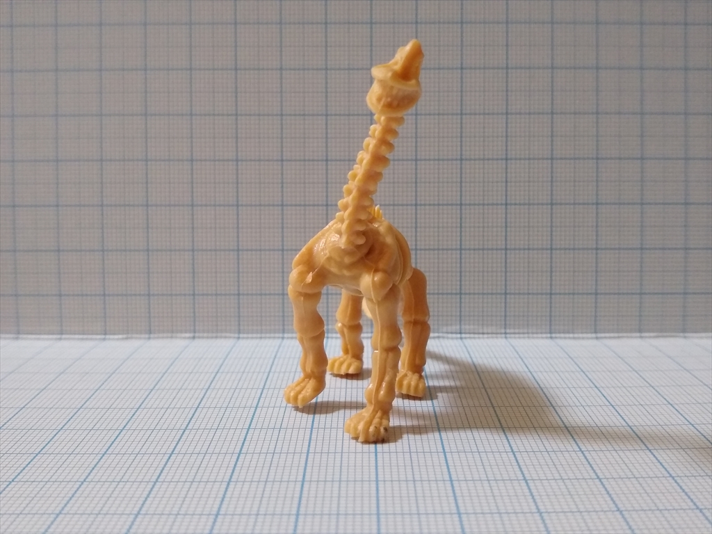 カプセルトイ 恐竜の化石ミュージアム ブラキオサウルス（レビュー）の画像３