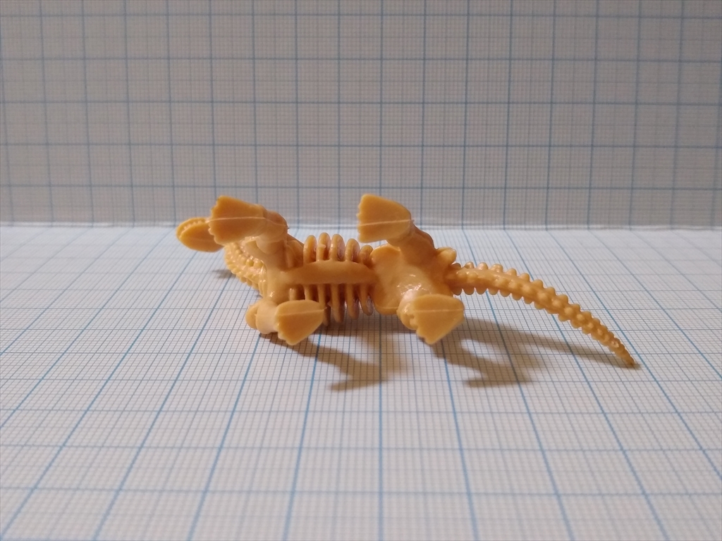 カプセルトイ 恐竜の化石ミュージアム ブラキオサウルス（レビュー）の画像７