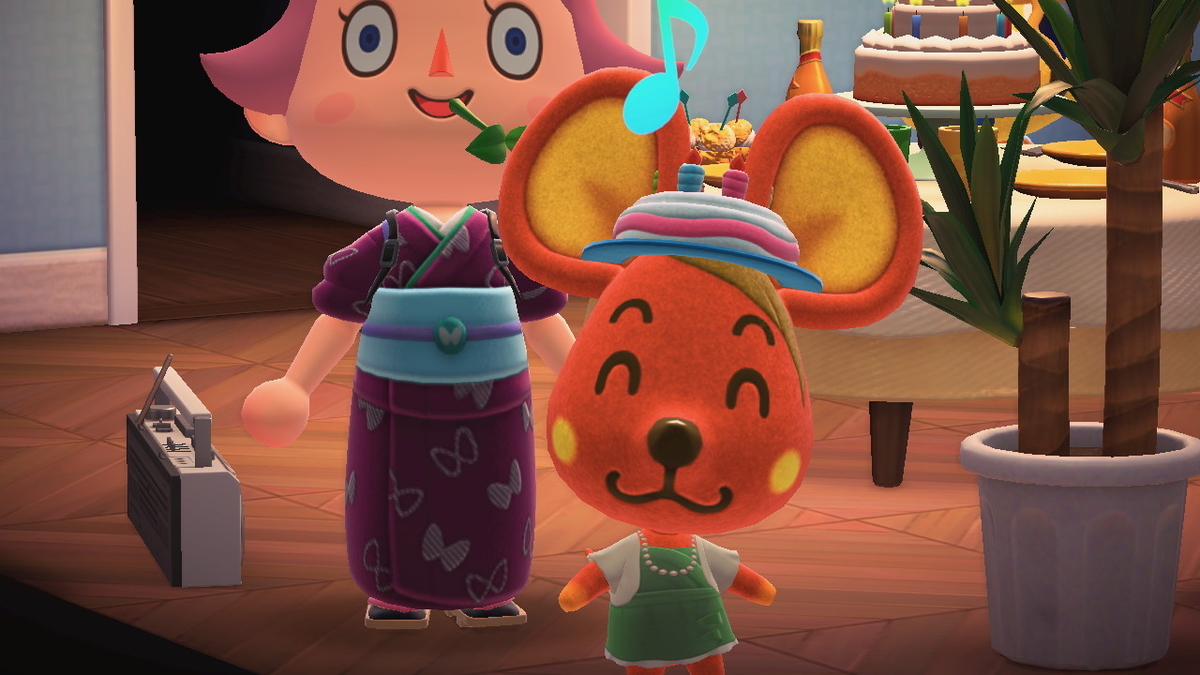 ニンテンドースイッチ あつまれ どうぶつの森 住人(マルコ)お誕生日おめでとうございます‼の画像3