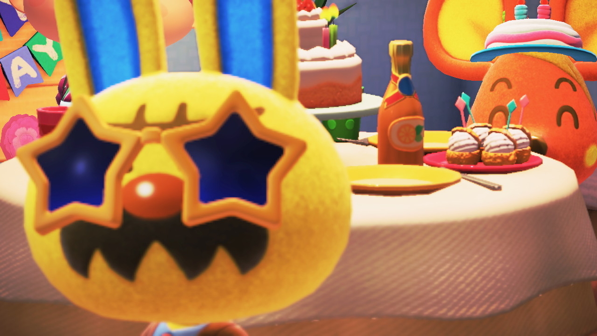 ニンテンドースイッチ あつまれ どうぶつの森 住人(マルコ)お誕生日おめでとうございます‼の画像