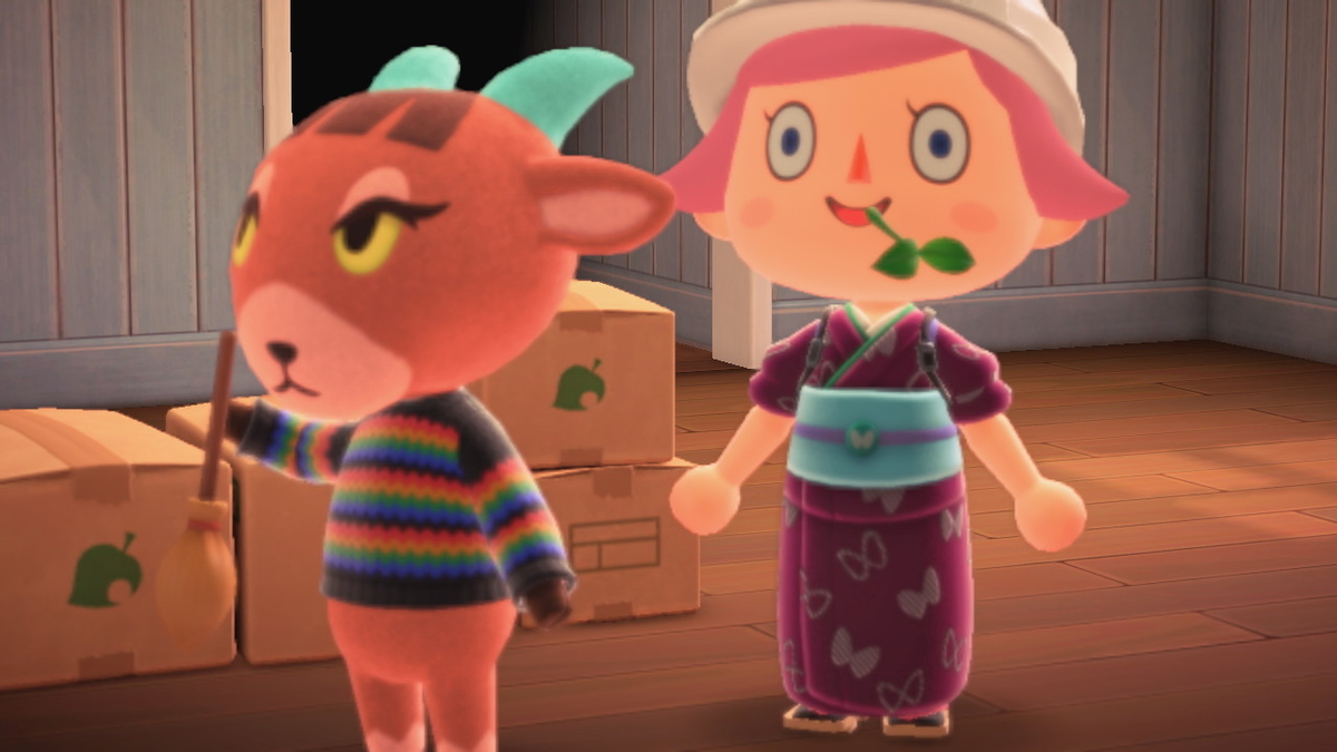 ニンテンドースイッチ あつまれ どうぶつの森 住人（バーバラ）の画像