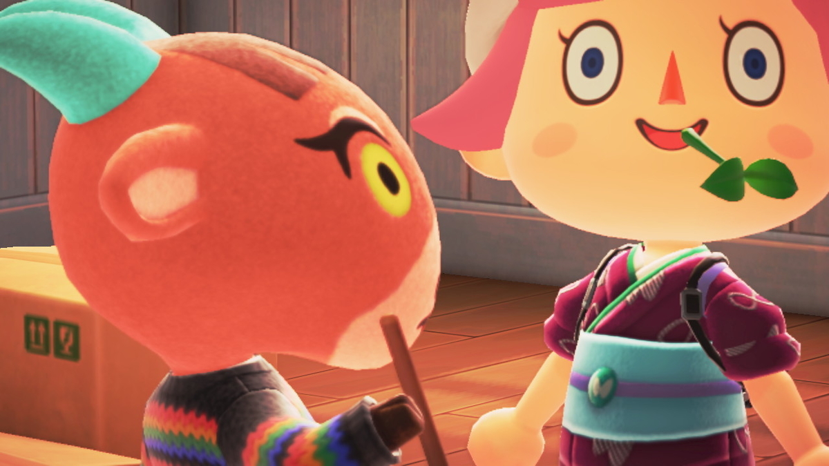 ニンテンドースイッチ あつまれ どうぶつの森 住人（バーバラ）の画像