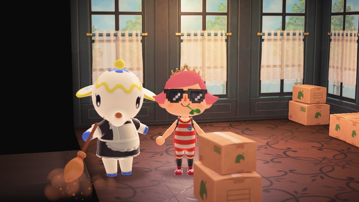 ニンテンドースイッチ あつまれ どうぶつの森 住人(ティーナ)の画像