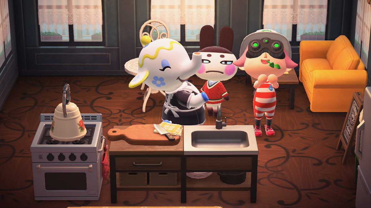 ニンテンドースイッチ あつまれ どうぶつの森 住人(ティーナ)の画像