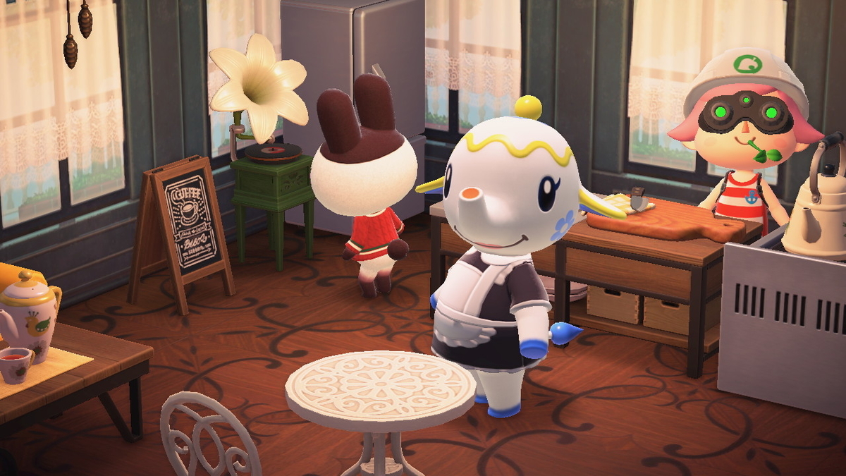 ニンテンドースイッチ あつまれ どうぶつの森 住人(ティーナ)の画像