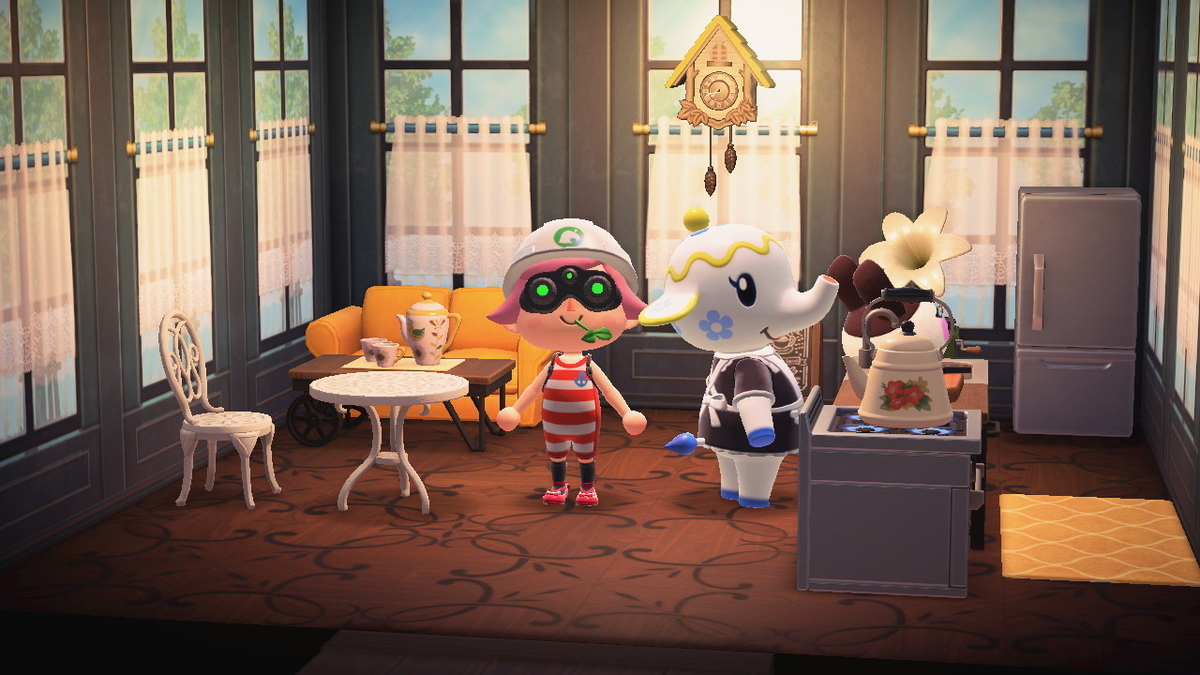 ニンテンドースイッチ あつまれ どうぶつの森 住人(ティーナ)の画像