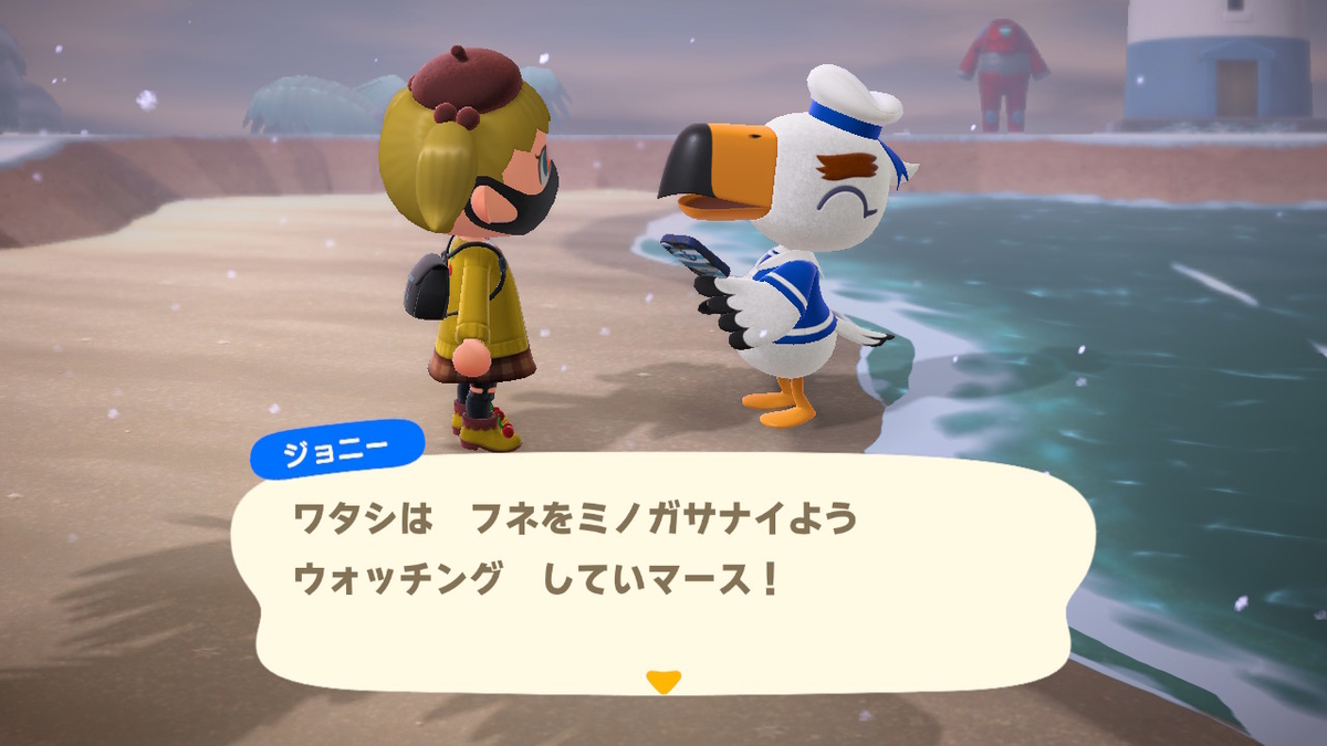 あつまれどうぶつの森 すご~く可哀そうなサブキャラ ジョニーの画像