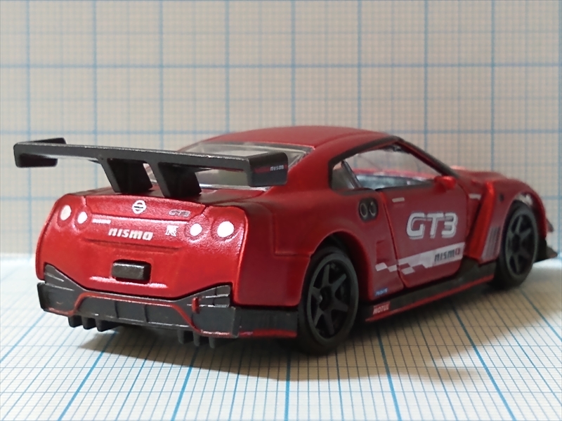 マジョレットミニカー Pマットグロス 日産 GT-R ニスモ GT3の画像４