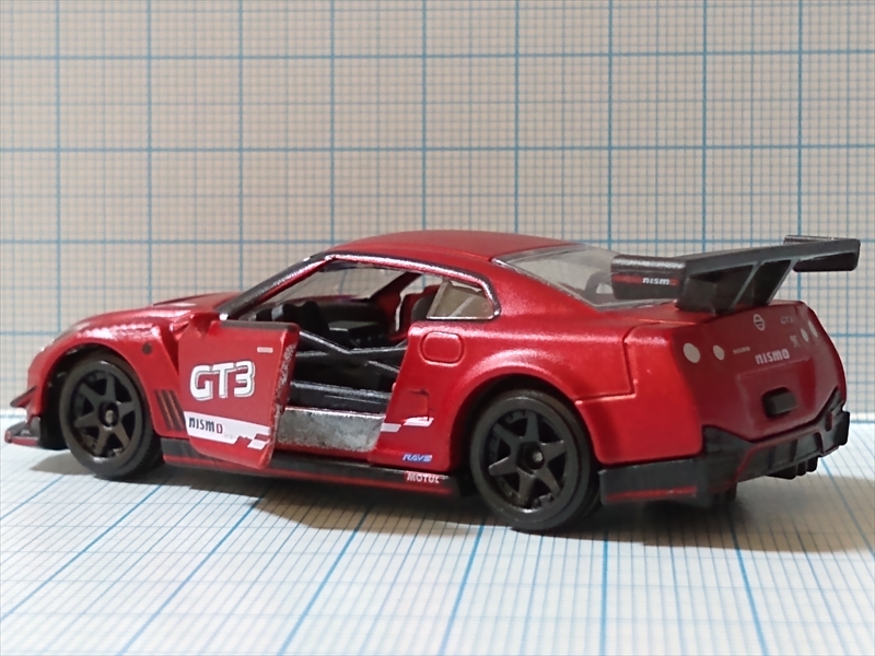 マジョレットミニカー Pマットグロス 日産 GT-R ニスモ GT3の画像５