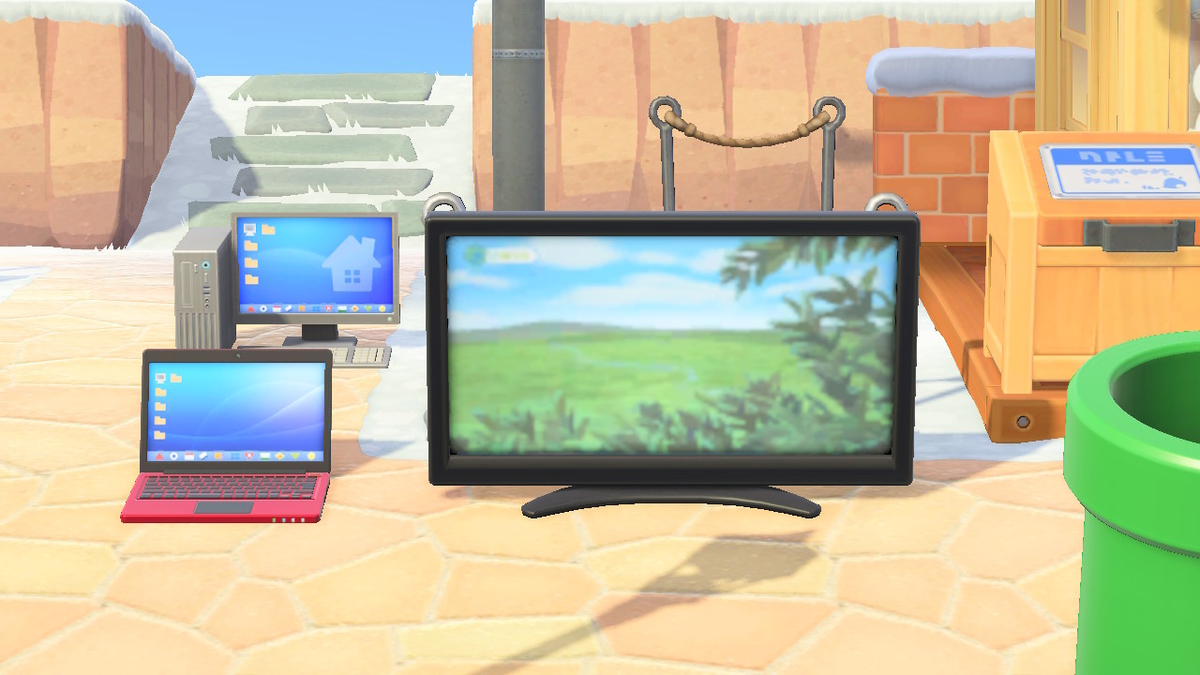 ニンテンドースイッチ あつまれどうぶつの森 擬人化カメヤマさんの画像
