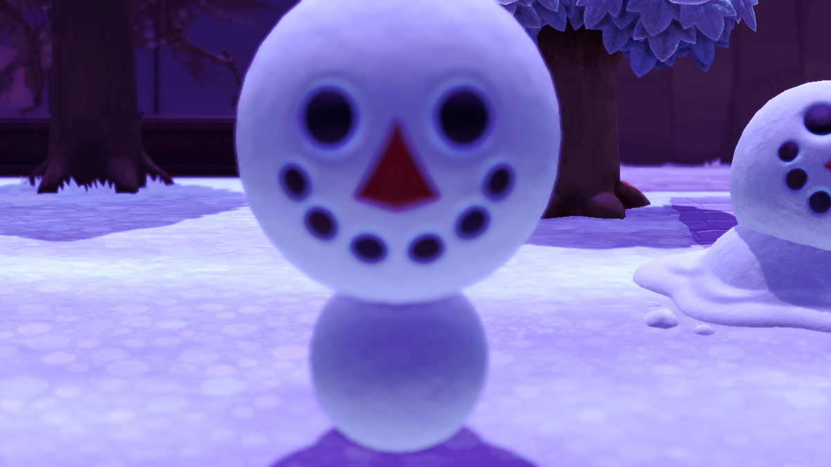 ニンテンドースイッチ あつまれどうぶつの森 逆ダルマ作ろう‼（画像）２