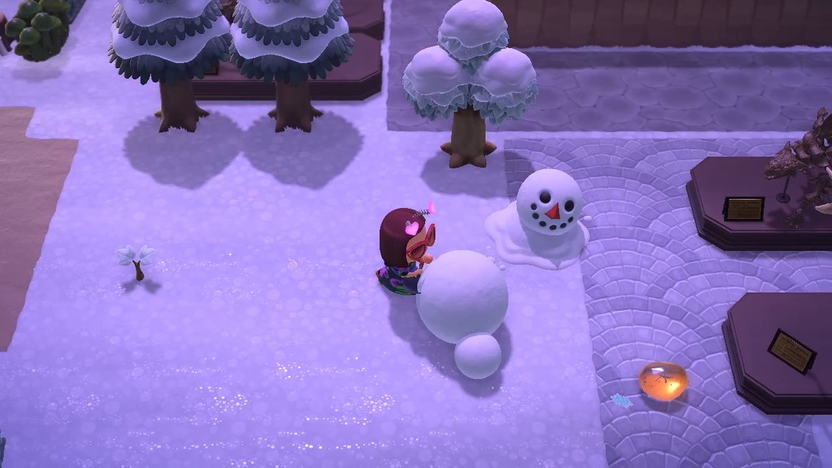 ニンテンドースイッチ あつまれどうぶつの森 逆ダルマ作ろう‼（画像）１