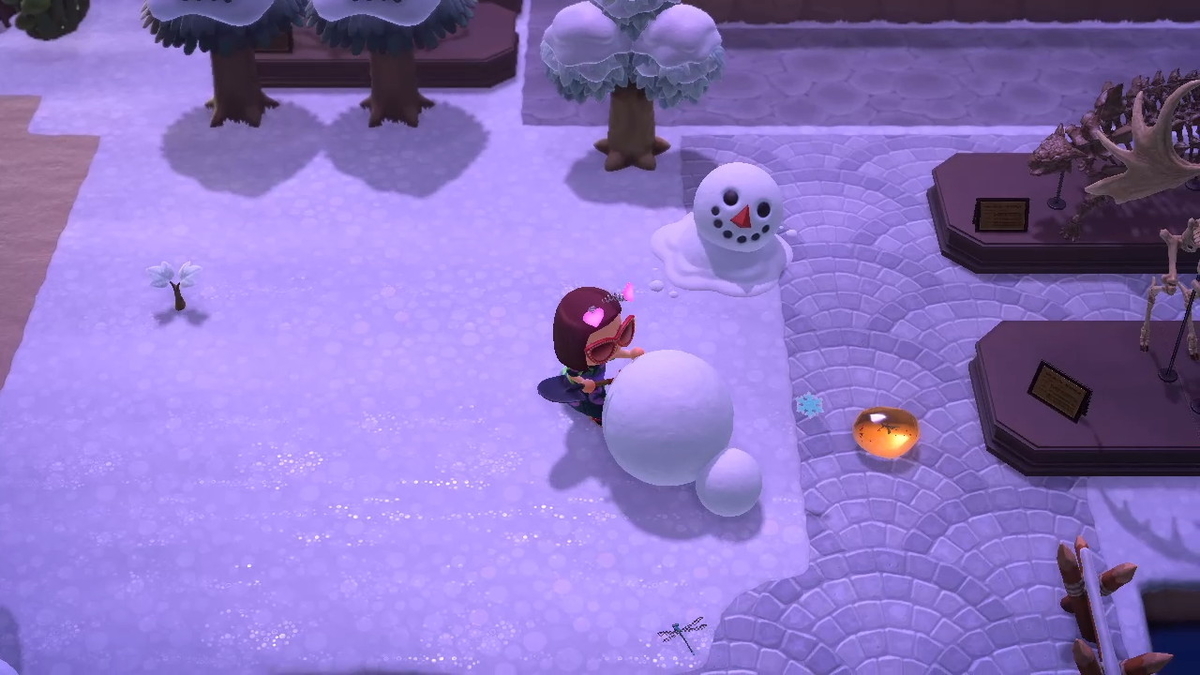 ニンテンドースイッチ あつまれどうぶつの森 逆ダルマ作ろう‼（画像）２