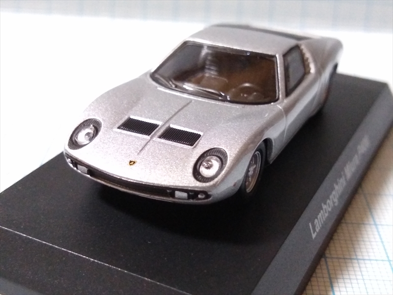 ランボルギーニ ミニカーコレクション5 LAMBORGHINI MIURA P400の画像