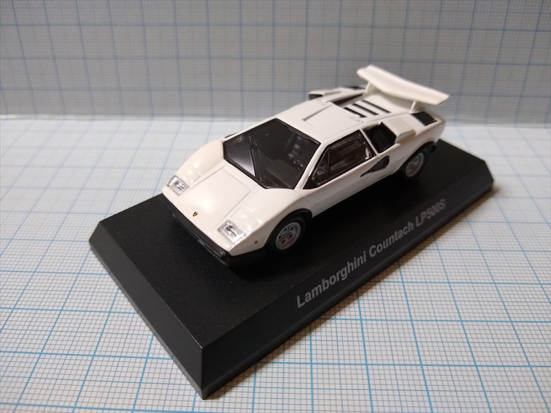 ランボルギーニ ミニカーコレクション5 LAMBORGHINI Countach LP500Sの画像１