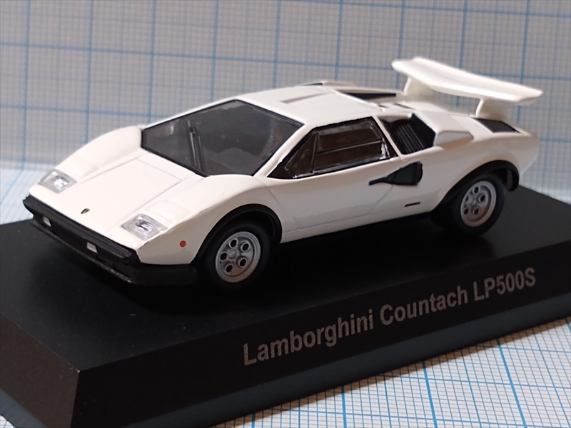 ランボルギーニ ミニカーコレクション5 LAMBORGHINI Countach LP500Sの画像３