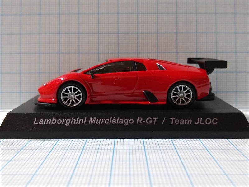 ランボルギーニ ミニカーコレクション6 Lamborghini Murcielago R-GT Team JLOC（レッド）の画像５