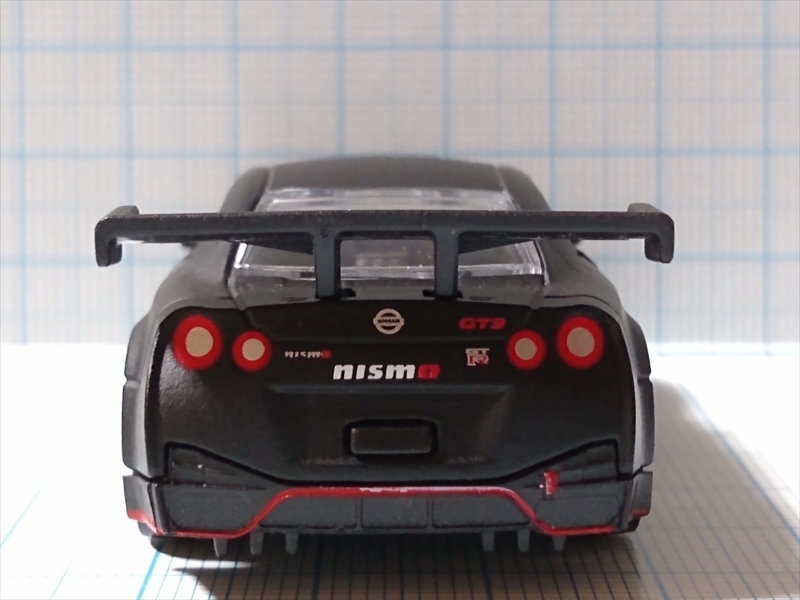 マジョレットミニカー日本車セレクション2first 日産 GT-R ニスモ GT3の画像２