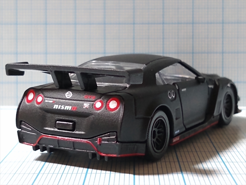マジョレットミニカー日本車セレクション2first 日産 GT-R ニスモ GT3の画像４