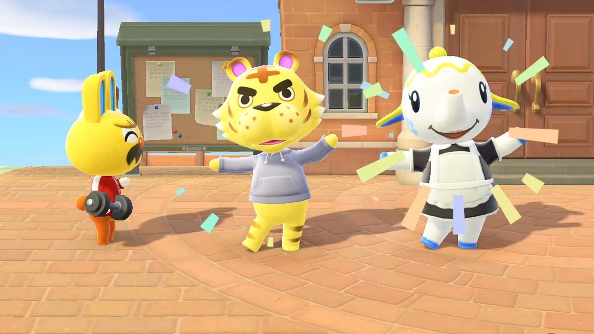 ニンテンドースイッチ あつまれ どうぶつの森 住人達(モサキチ・ハリマオ・ティーナさん)の画像1