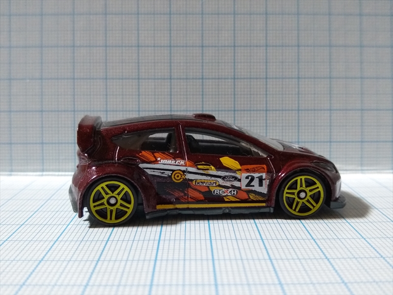 ホットウィール フォード・フィエスタWRCの画像２