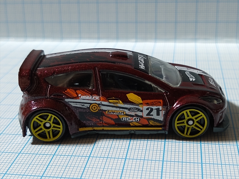 ホットウィール フォード・フィエスタWRCの画像