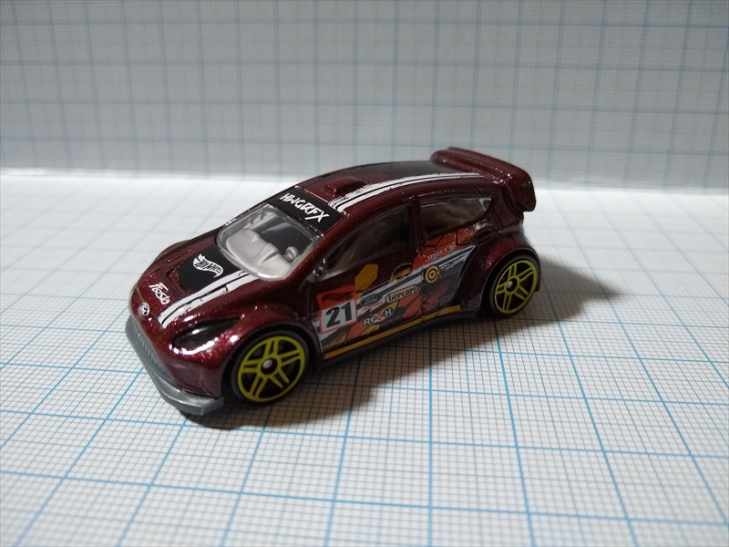 ホットウィール フォード・フィエスタWRCの画像
