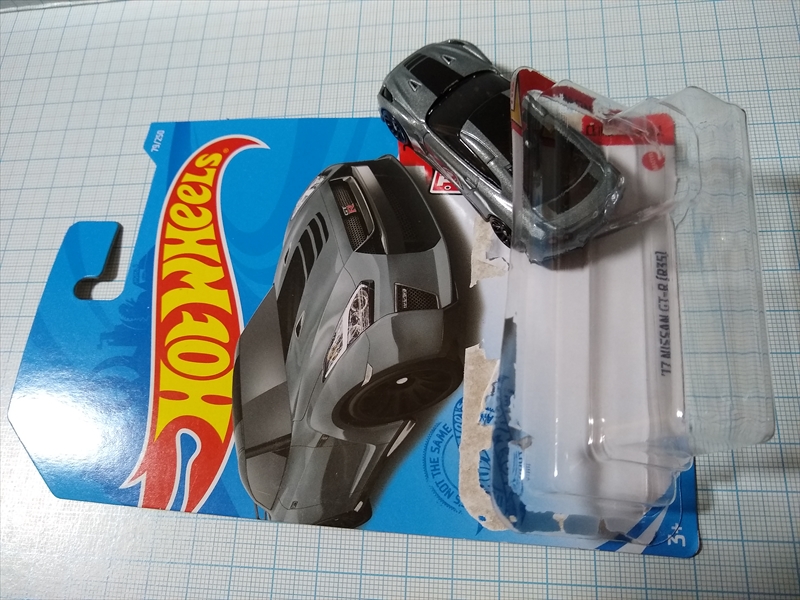 ホットウィール 日産 GT-R R35の画像